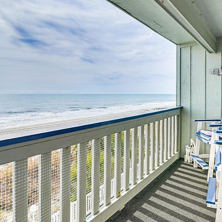 On-The-Beach Escape Oceanfront In Surfside! Myrtle Beach Exterior foto
