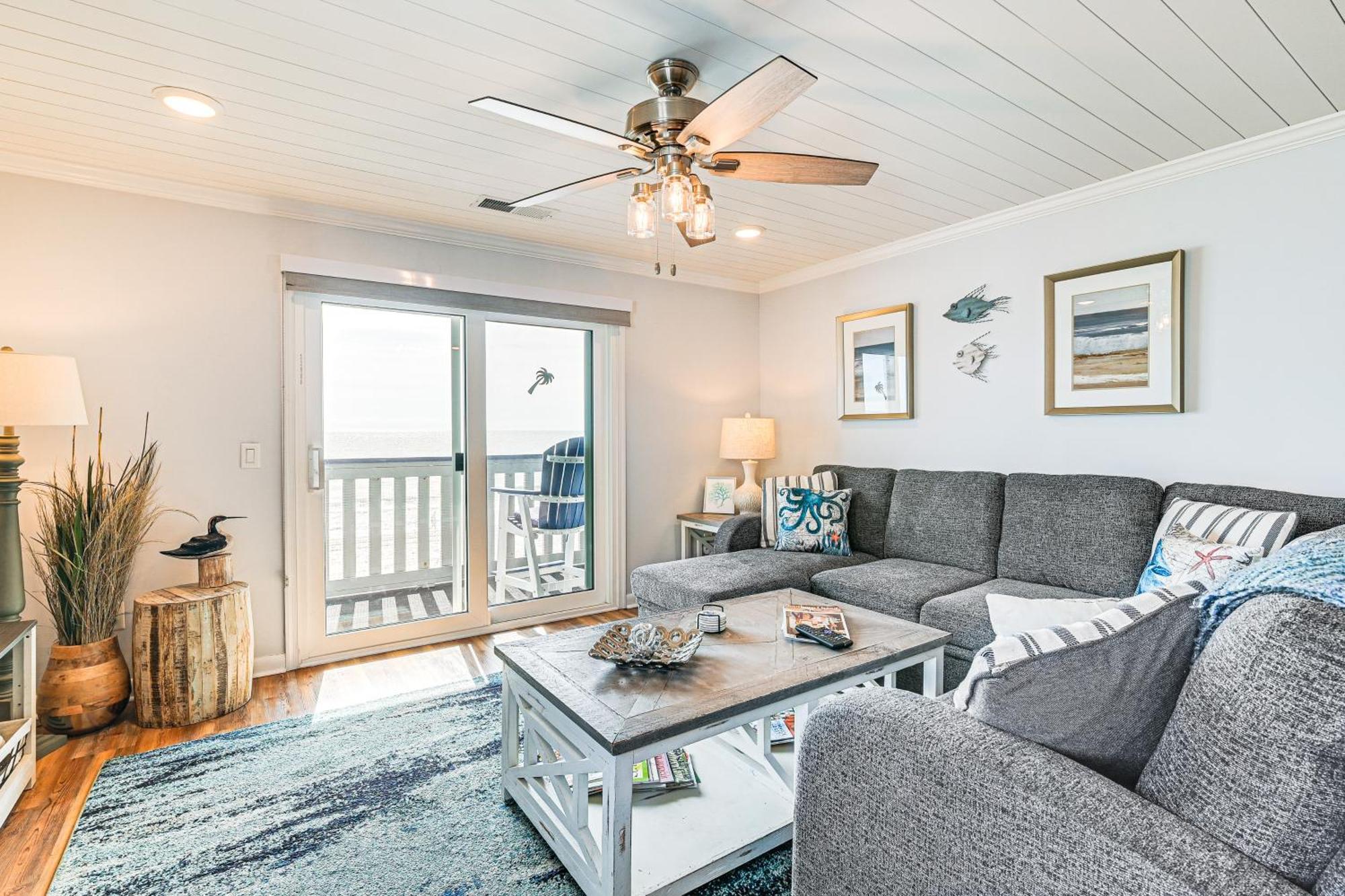On-The-Beach Escape Oceanfront In Surfside! Myrtle Beach Exterior foto